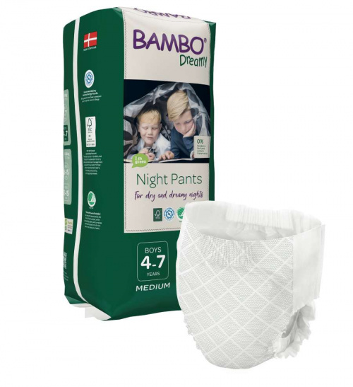 Bambo pannolini pant night