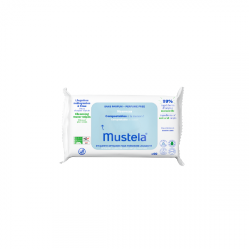 Salviette senza profumo 60pz mustela