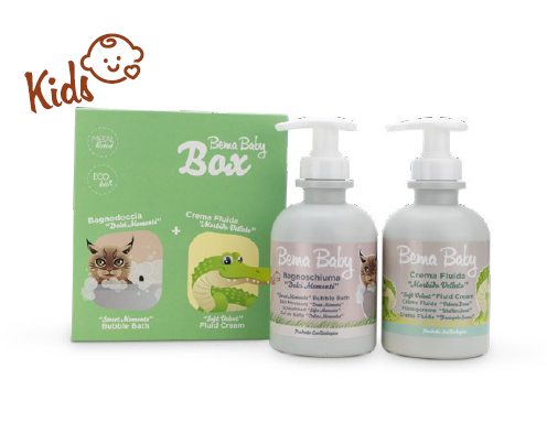 Box Bagnoschiuma e Crema Fluida Bema Kids