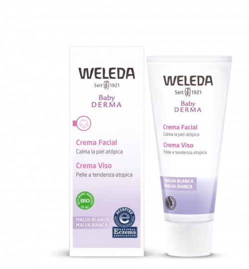 Weleda malva bianca crema viso