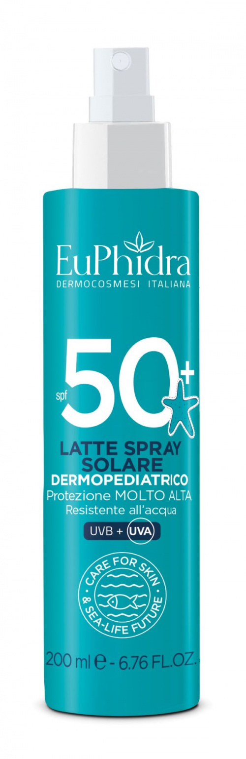 Latte solare spray dermopediatrico 50+ 200ml