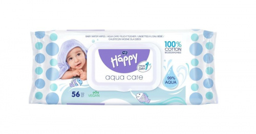Saviette Aqua care 56pz