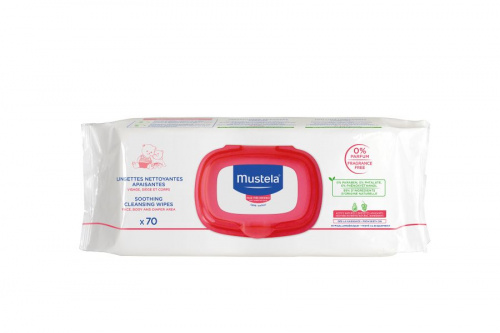 Salviette pelli sensibili 70pz mustela
