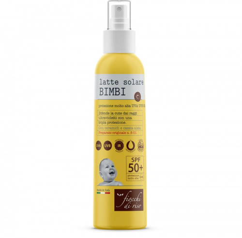 Latte solare spray 50+